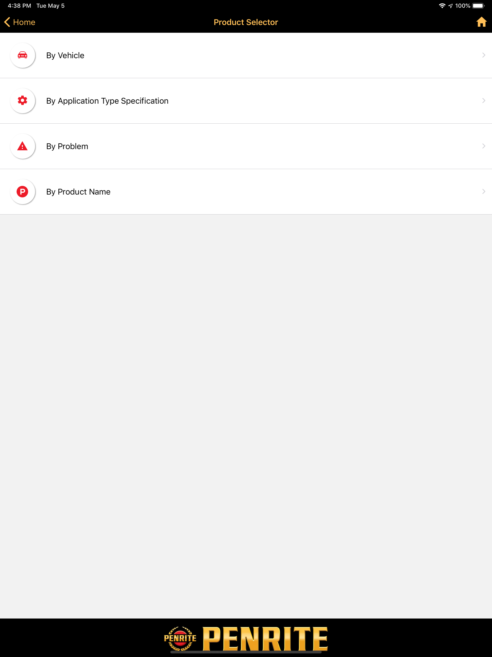 Product Selector