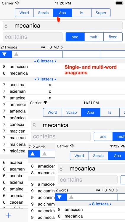 Español Words Finder PRO screenshot-4