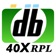 DB40X app icon - Productivity app for iPhone