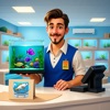 Supermarket Cashier Sim Game icon
