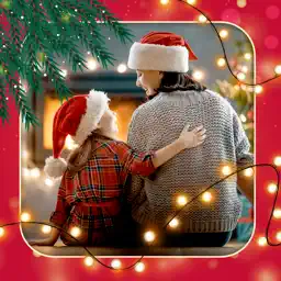 2025 Christmas photo for cards app icon