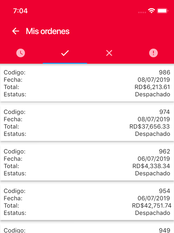 Union App iPad screenshot 4 - Shopping app