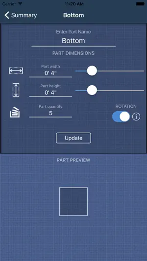 iOptiCut screenshot 4