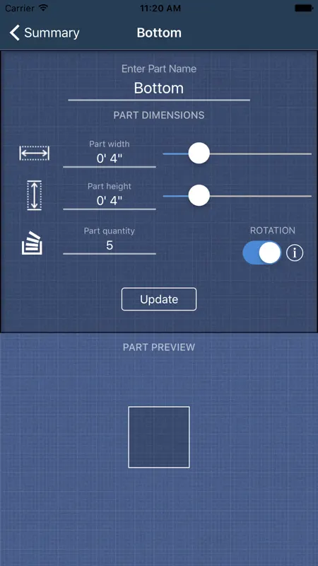 iOptiCut screenshot 4 of 5