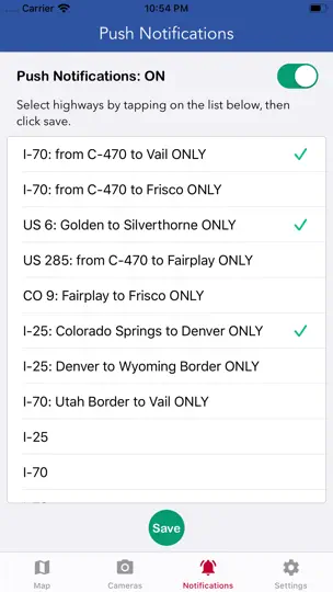 CDOT Colorado Road Conditions iPhone Screenshot 10