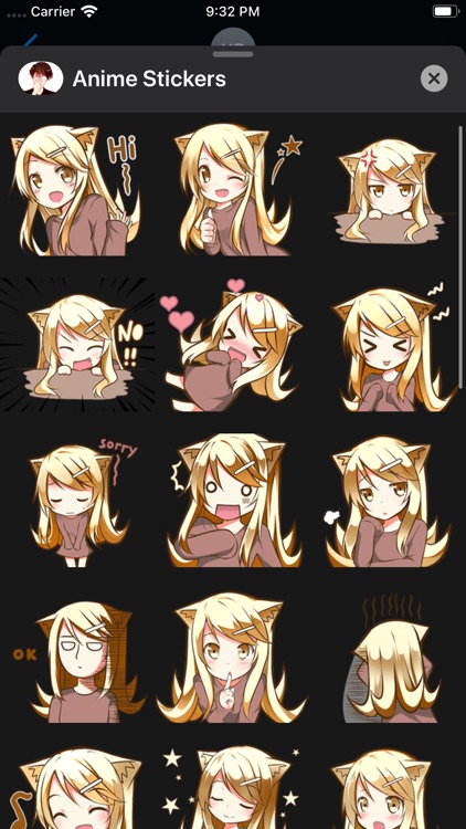 Anime Stickers & Emoji screenshot-4