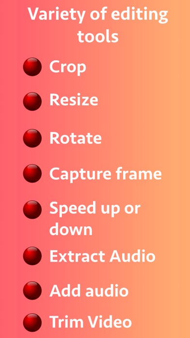 Ezy Video Editor: Trim & Crop iPhone screenshot 10 - Photo & Video app