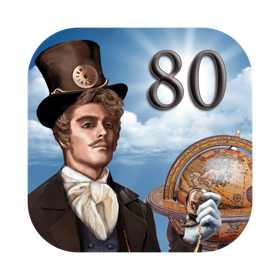 Around The World in 80 Days.