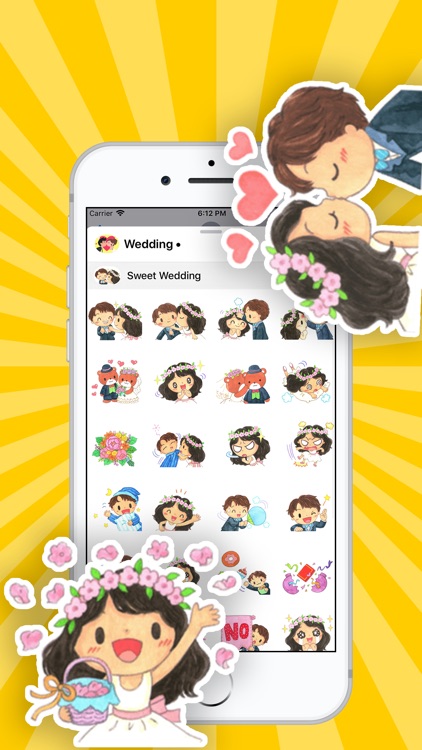 Wedding Sticker Emojis