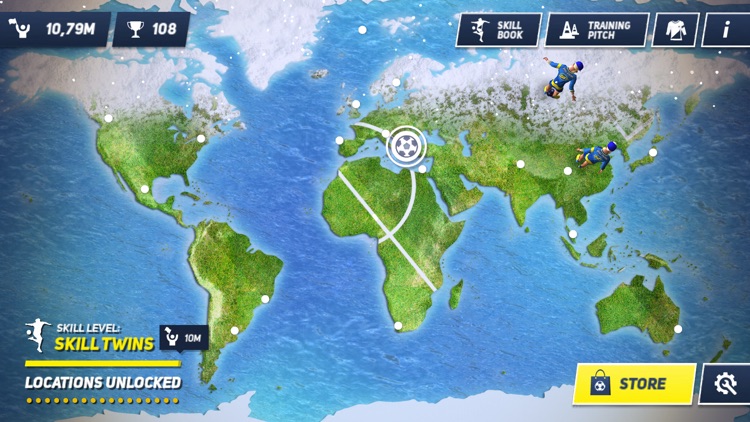 Skilltwins Soccer Game screenshot-5