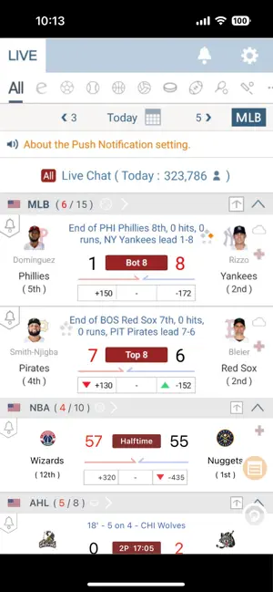 LIVE Score - the Fastest Score screenshot 1