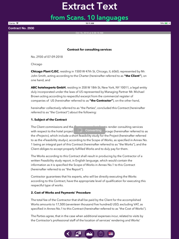 Screenshot #6 pour Contract AI: Compare & Create