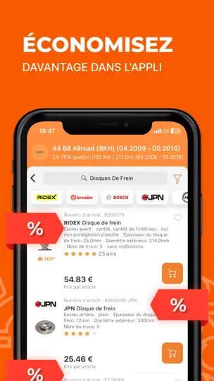 Capture d'écran de AUTODOC: Pieces Auto En Ligne sur iPhone 2