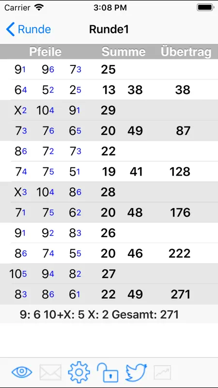 iArcheryScores screenshot 5 of 8