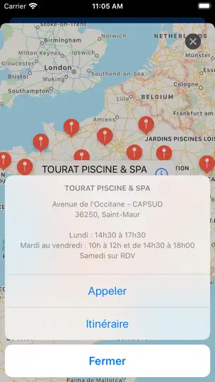 Capture d'écran de Everblue sur iPhone 5