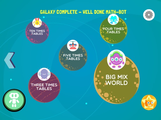 Screenshot #6 pour Robo Math Number Line Galaxy