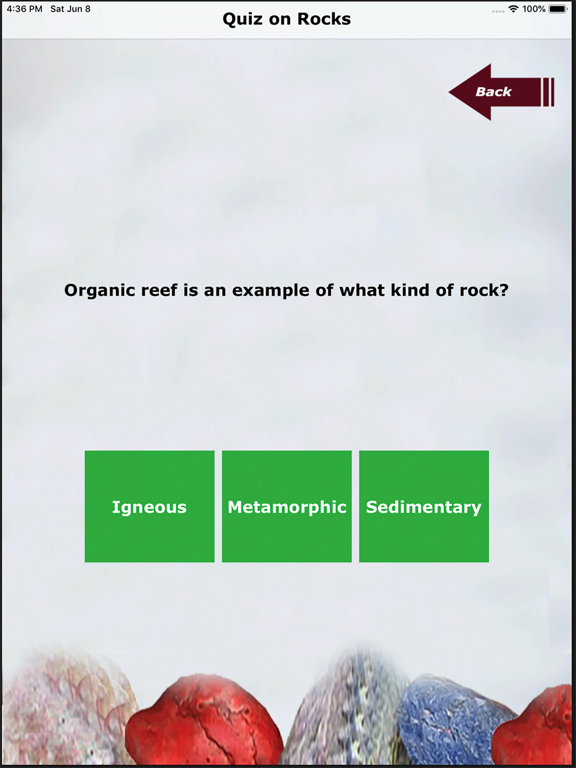 Kidz Learn Rocks iPad screenshot