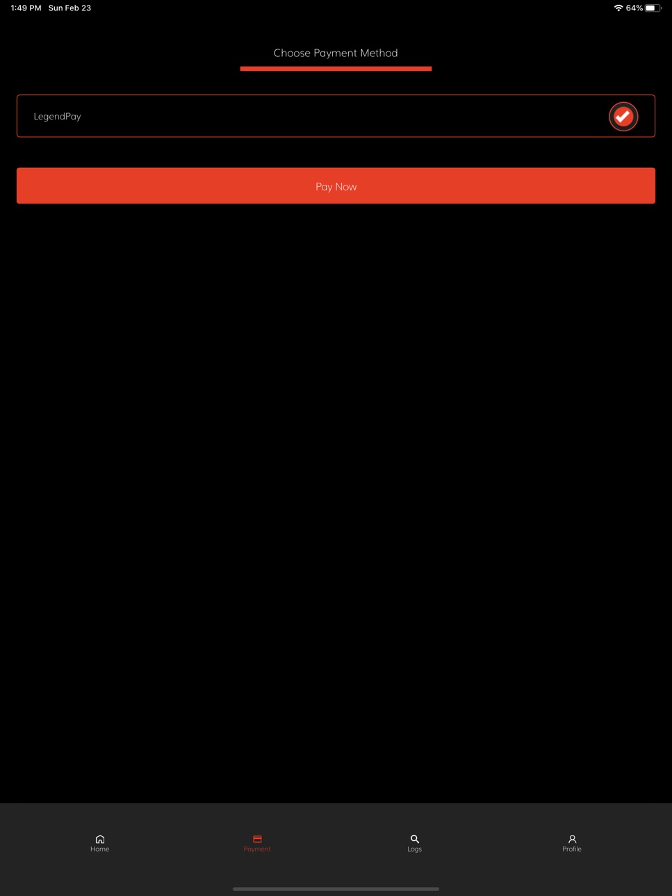 iPad screenshot