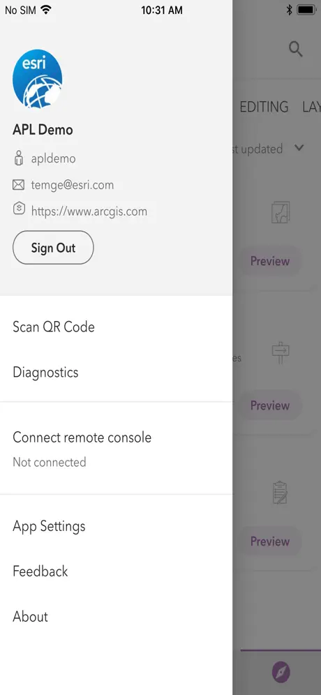ArcGIS AppStudio Player