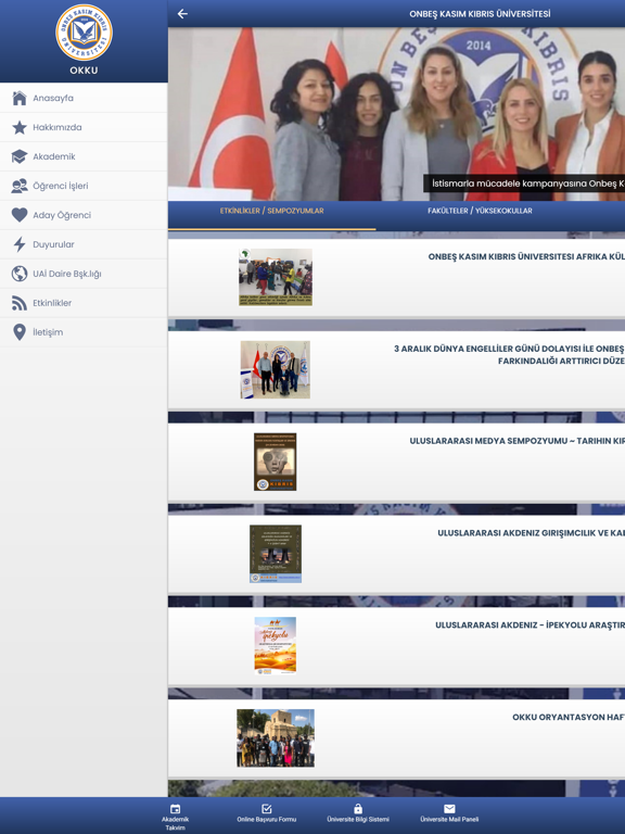 Screenshot #4 pour Onbeş Kasım Kıbrıs University