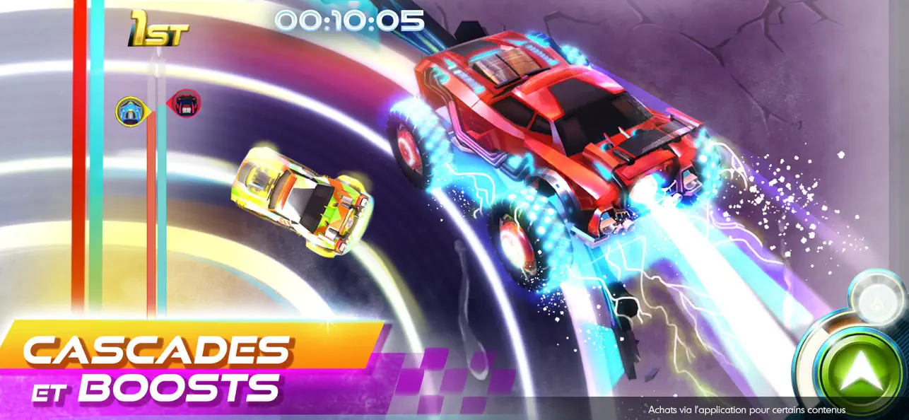 Screenshot #2 pour RaceCraft- Jeux Voiture Enfant
