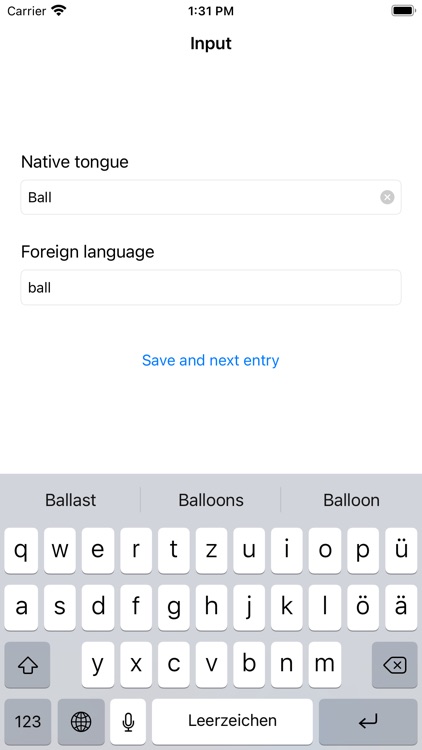 Einfacher Vokabel Trainer screenshot-4