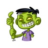 Cute Zombie Emoji Stickers icon