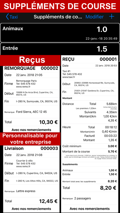 Screenshot #2 pour Taximètre. GPS taxi mètre.