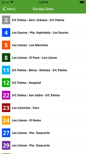Transportes Insular La Palma screenshot 1