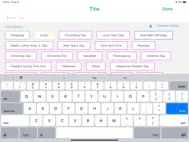 Enkel kalender - SimpleCal ipad bilder 2