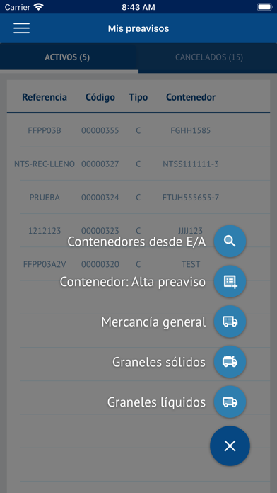 Preavisos e-puertobilbao screenshot