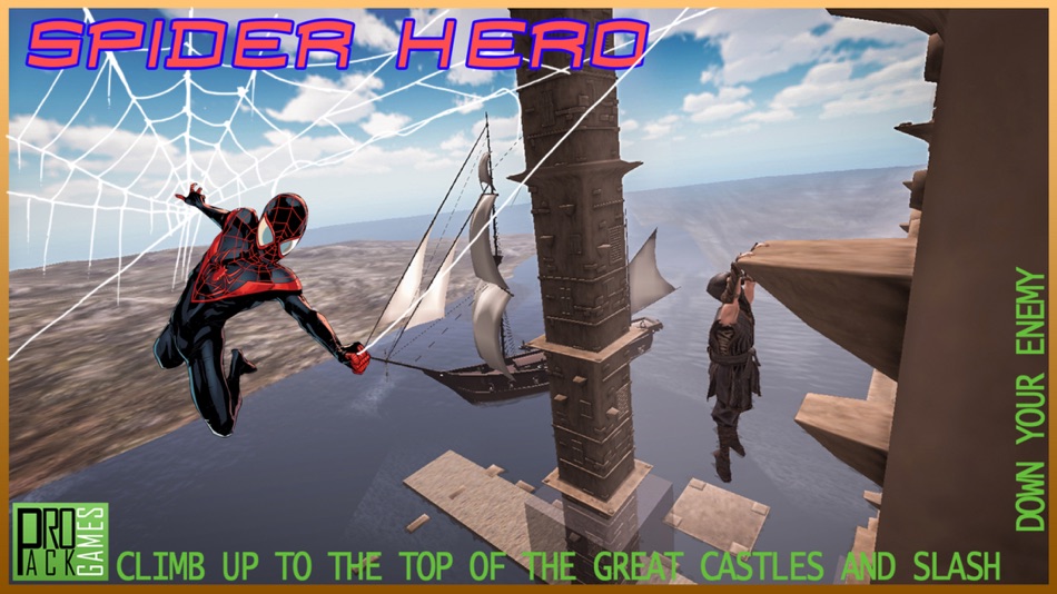 Spider Superhero Rope Swing - 14.1 - (iOS)