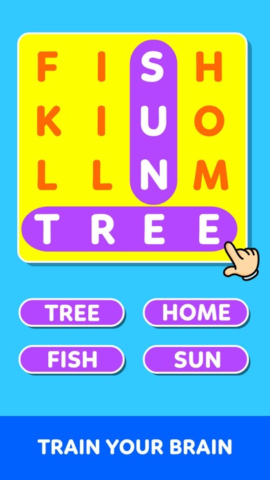 Kids Word Search Games Puzzles Screenshot