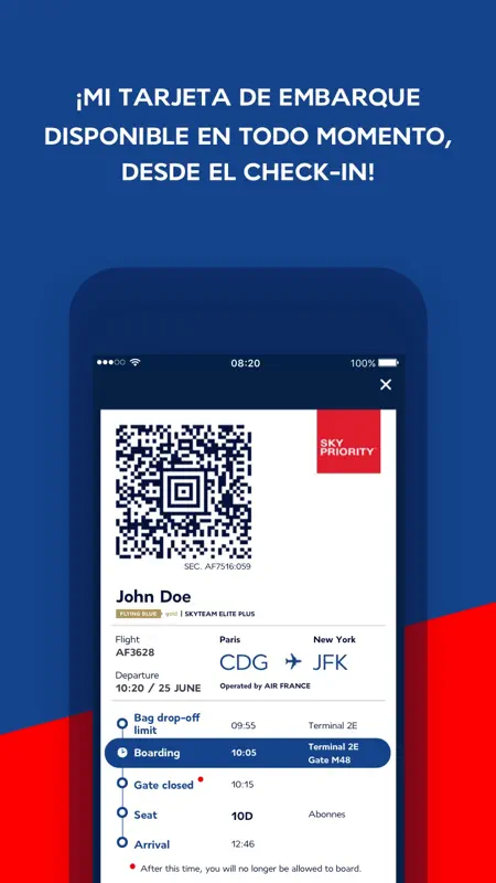 Air France - Reservar un vuelo screenshot 3 of 5
