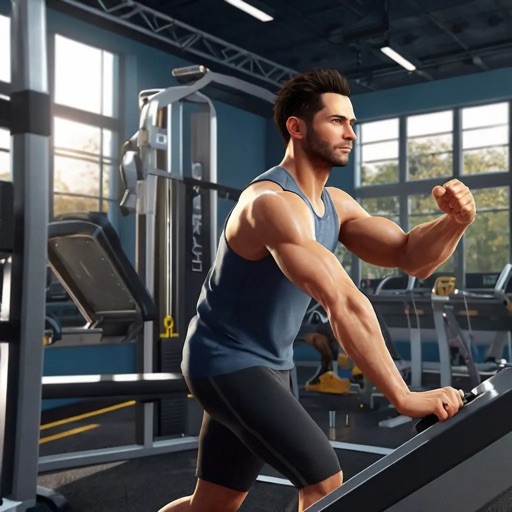 Workout Gym Simulator Game 24