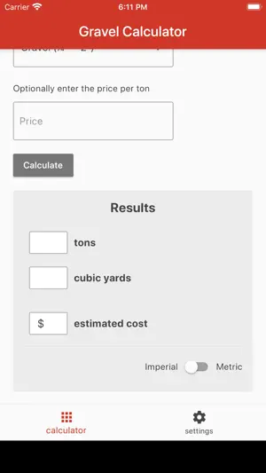 Gravel Calculator Plus screenshot 4