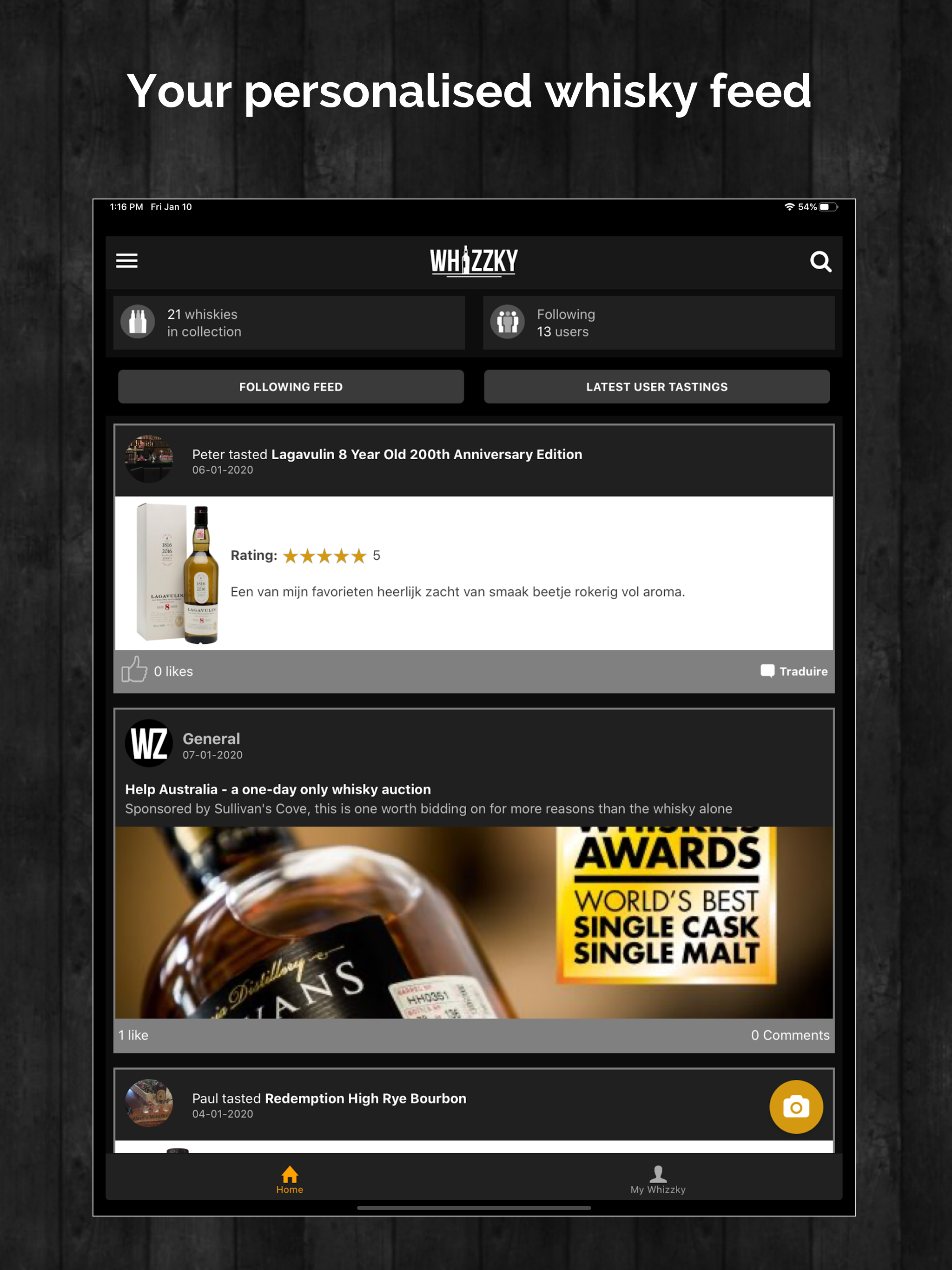 Whizzky Whisky Scanner
