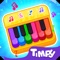 Welcome to Piano World, the perfect musical adventure designed to captivate and educate kids and toddlers with fun mini-games