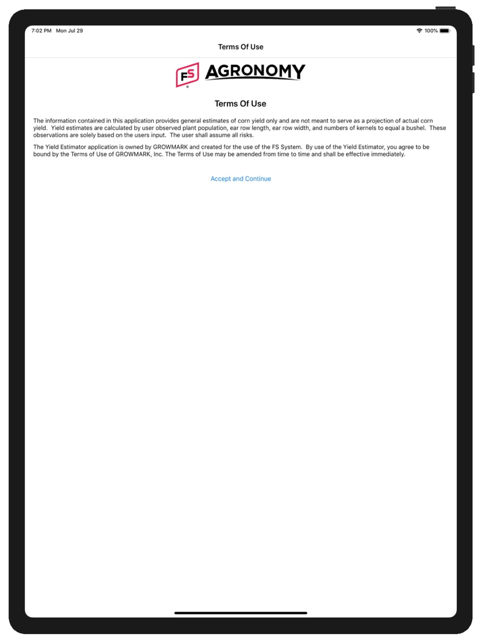 iPad screenshot