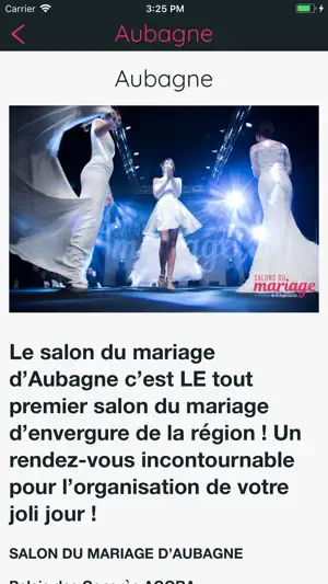 Salons du Mariage du Sud Est screenshot 2