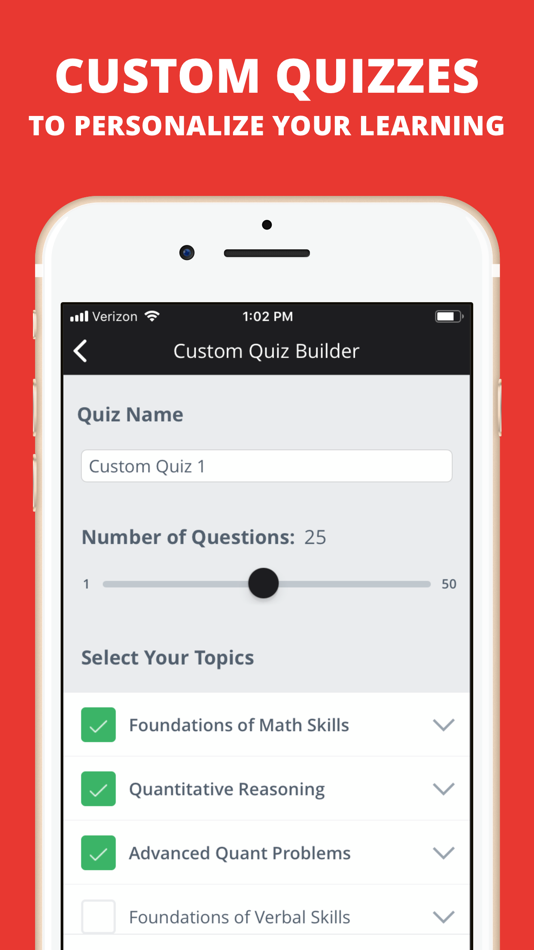#5. Manhattan Prep | GRE Practice (iOS) 由: Higher Learning Technologies