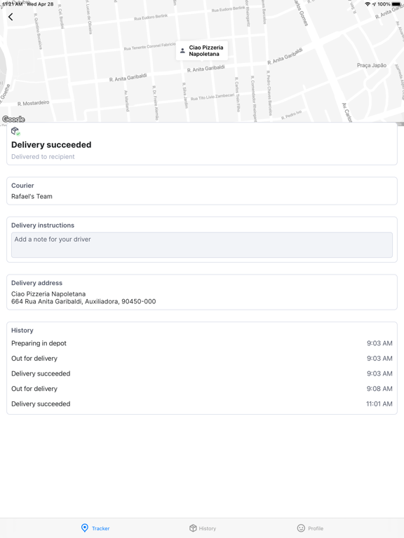 Screenshot #4 pour Circuit Package Tracker