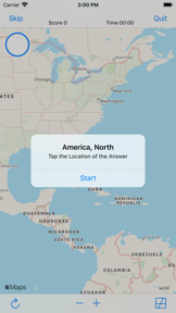 World Capital Location Quiz screenshot