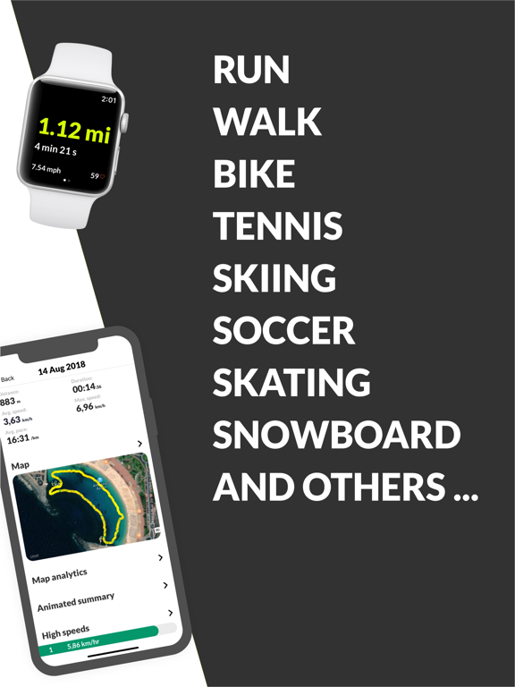Screenshot #5 pour Distance Tracker All Sports