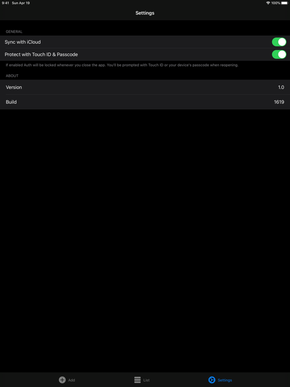 Screenshot #6 pour Auth