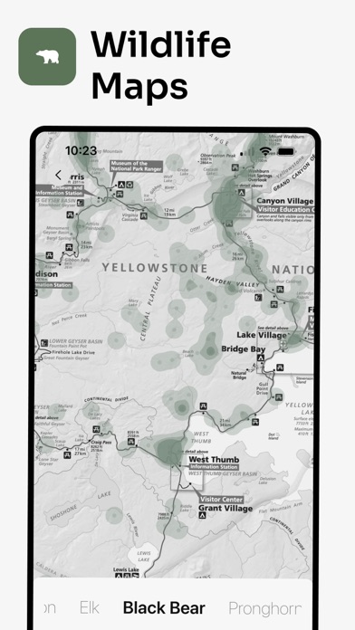 Parkwolf: National Park App Screenshot