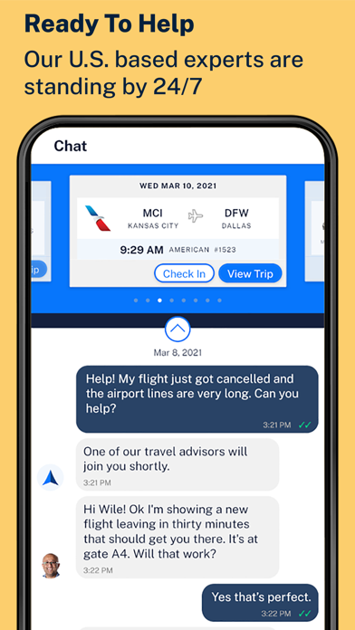 AmTrav Business Travel Screenshot