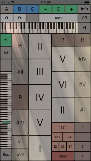 ChordMapMidi screenshot 2