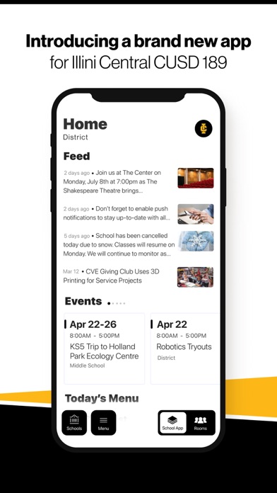 Illini Central CUSD 189 Screenshot