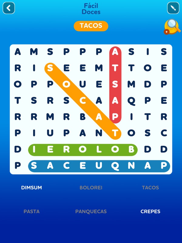 Caça palavras Brasileiro! screenshot 9